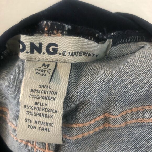 S.O.N.G. Maternity distress blue Jeans size M - Picture 5 of 6